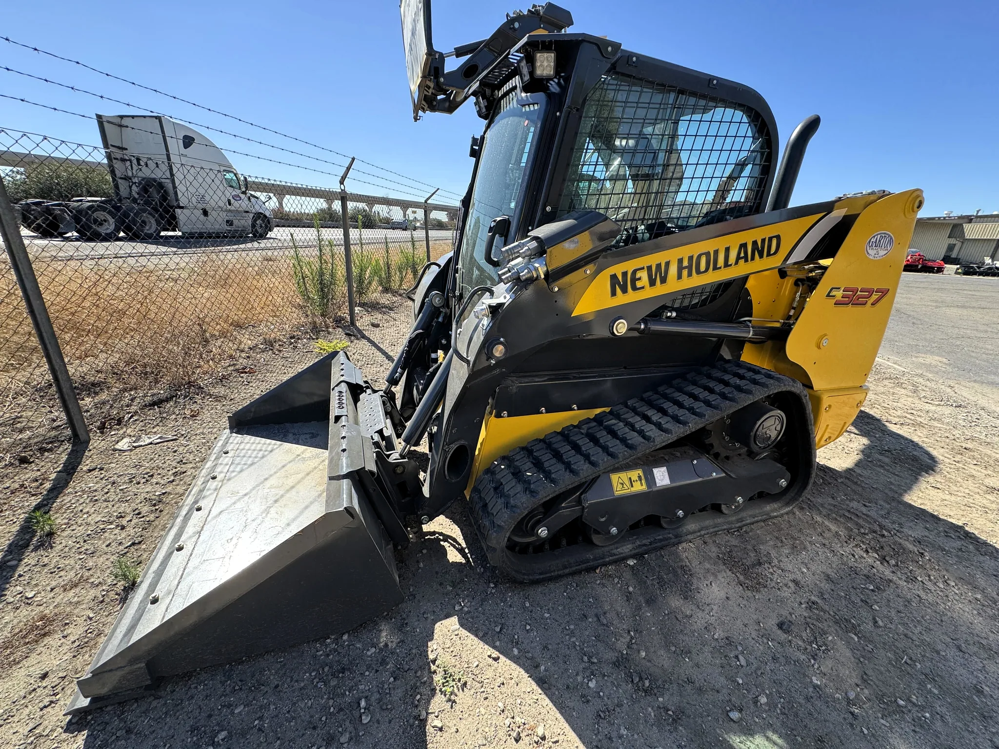 Actual stock photo of New Holland C327, stock 023914