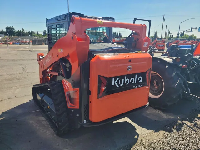 Actual stock photo 3 of Kubota Construction SVL75-3HFWVR, stock 025191