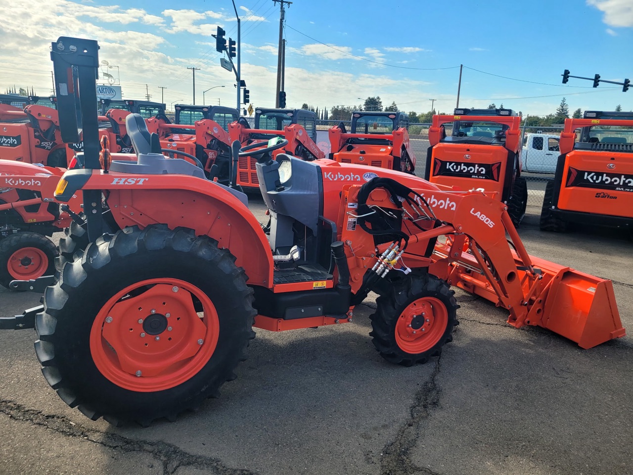 Actual stock photo of Kubota L3560HST, stock 013934