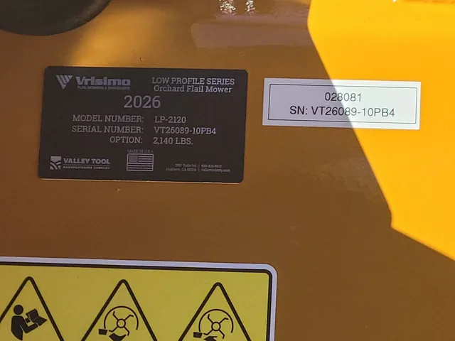 Actual stock photo 2 of Vrisimo LP2120, stock 028081