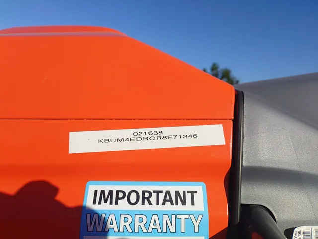 Actual stock photo 2 of Kubota M5-111HD12, stock 021638