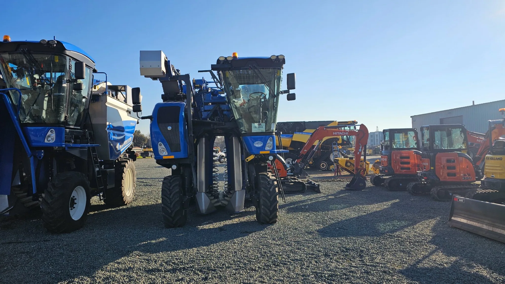 Actual stock photo of New Holland 9090XE, stock 008038