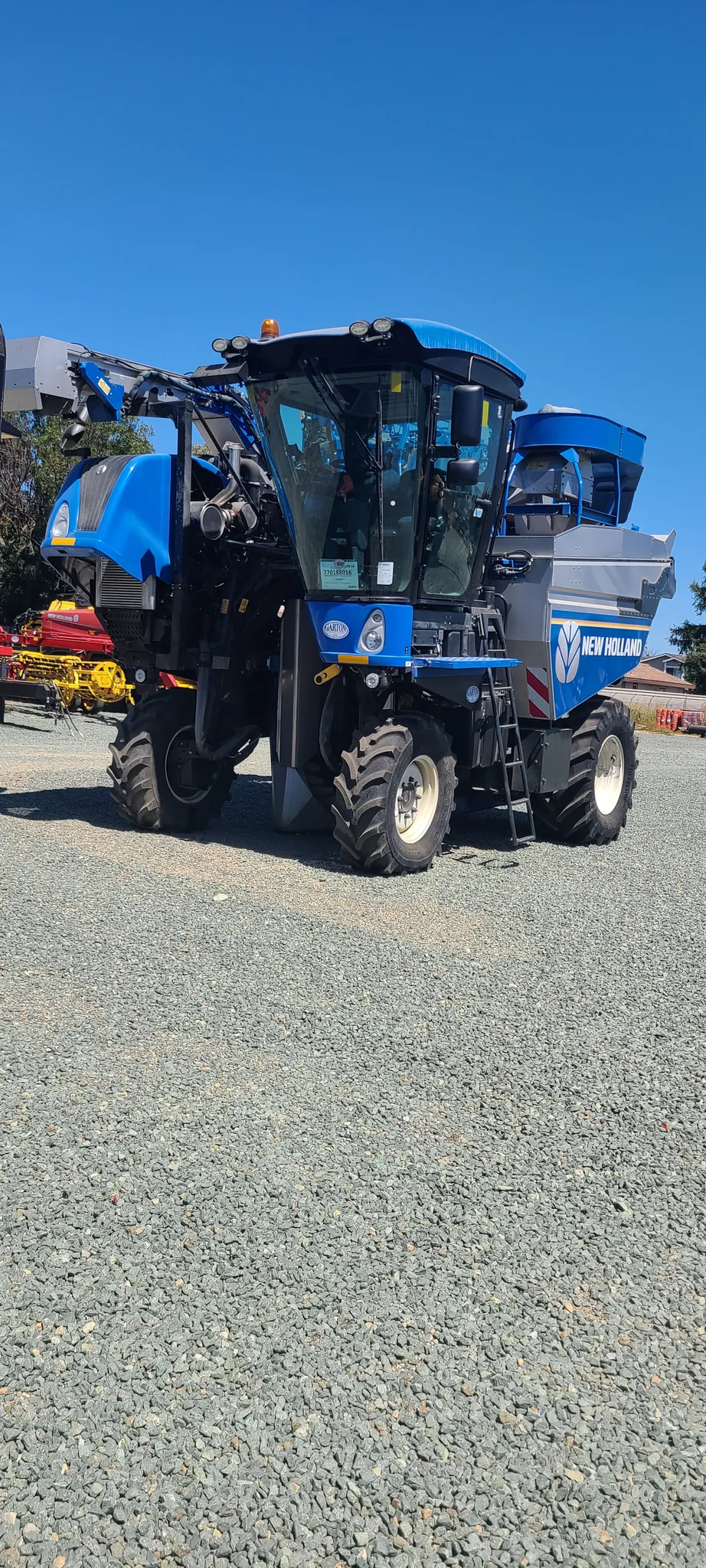 Actual stock photo of New Holland 9090XE, stock 008038