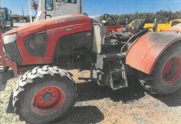 Actual stock photo of Kubota M6L-111SDS2, stock 021099