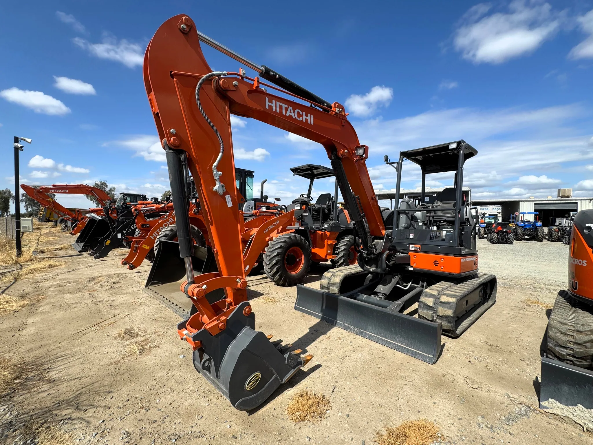 Actual stock photo of Hitachi LANDCROS ZX50U-5N, stock 021895