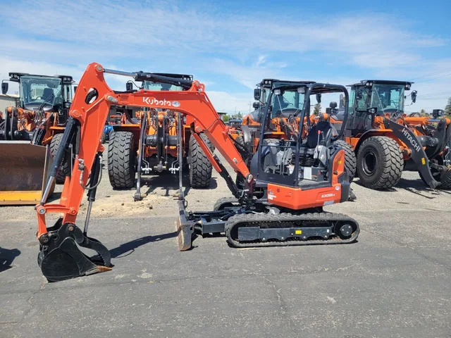 Actual stock photo 2 of Kubota Construction KX033-4R1A, stock 004453