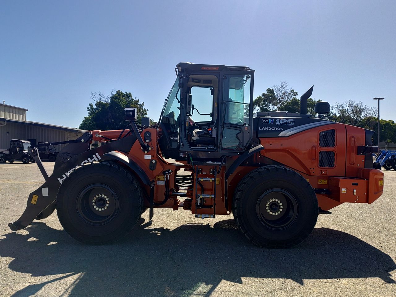 Actual stock photo of Hitachi LANDCROS ZW180-7HL, stock 027740