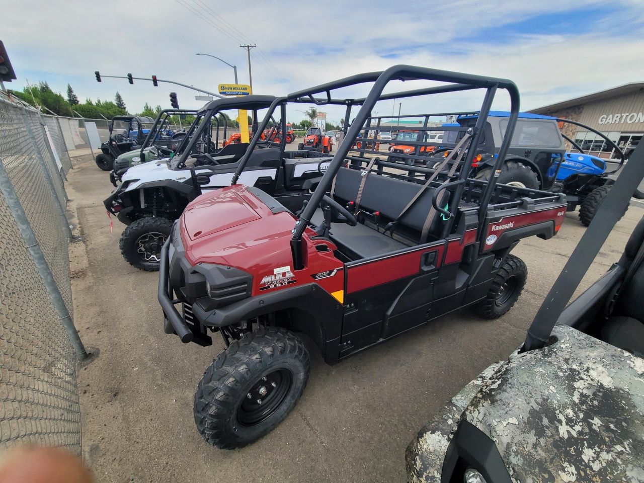 Actual stock photo of Kawasaki PRO-FX 820, stock 024325