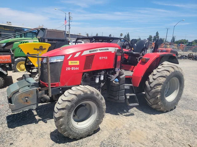 Actual stock photo 7 of 2017 Massey Ferguson 6713, stock 028700