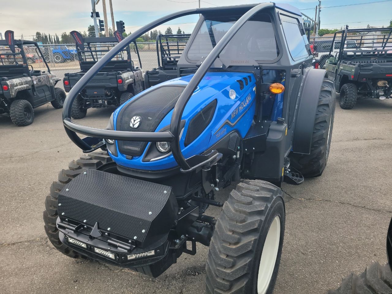 Actual stock photo of New Holland T4.120F T4B, stock 019694