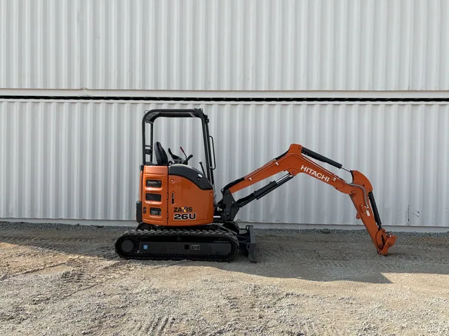 Actual stock photo 2 of Hitachi LANDCROS ZX26U-5N, stock 026977