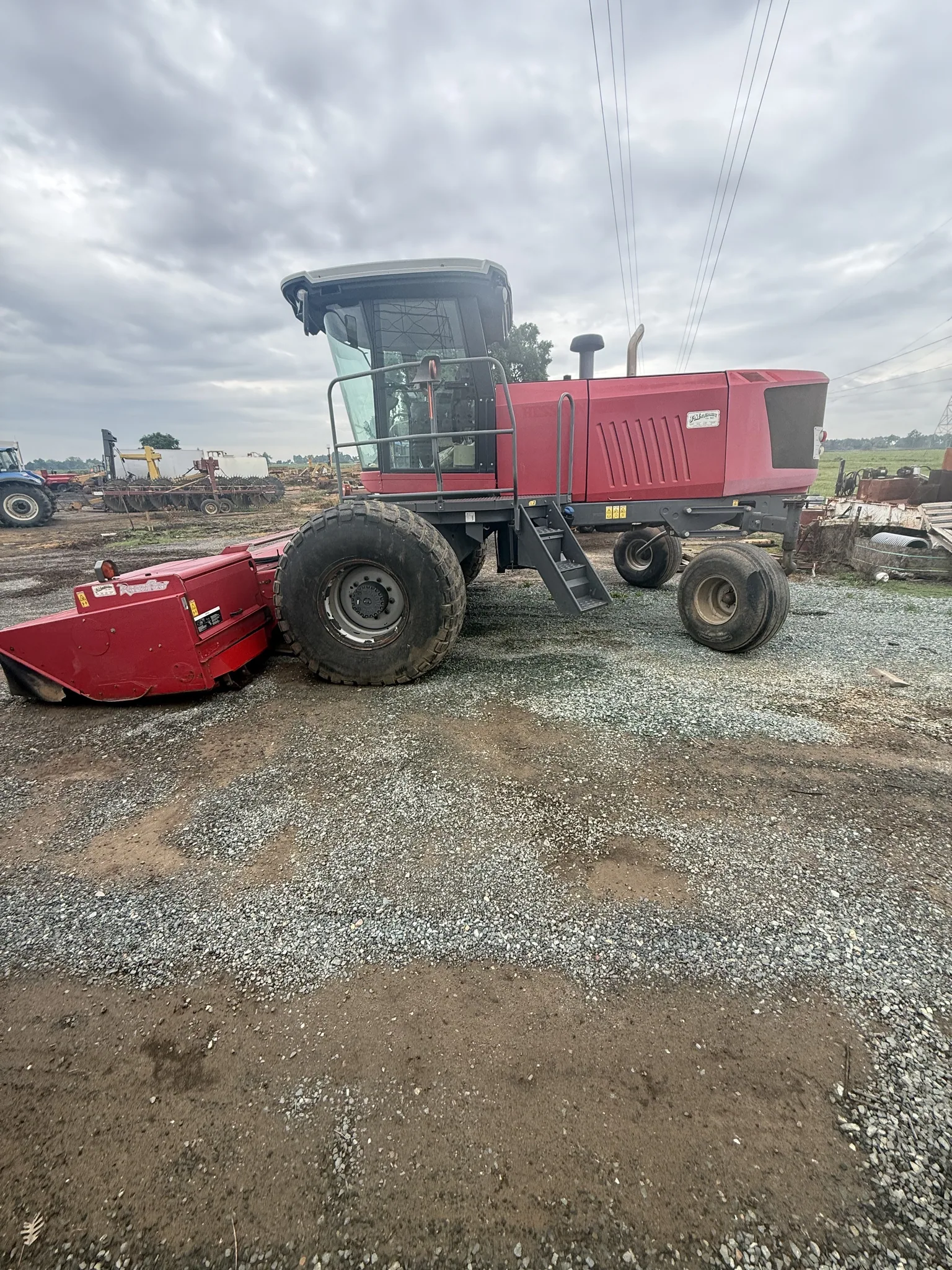 Actual stock photo of Massey Ferguson WR9770, stock 029074