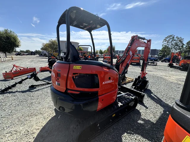 Actual stock photo 3 of Kubota Construction KX033-4R1, stock 020518