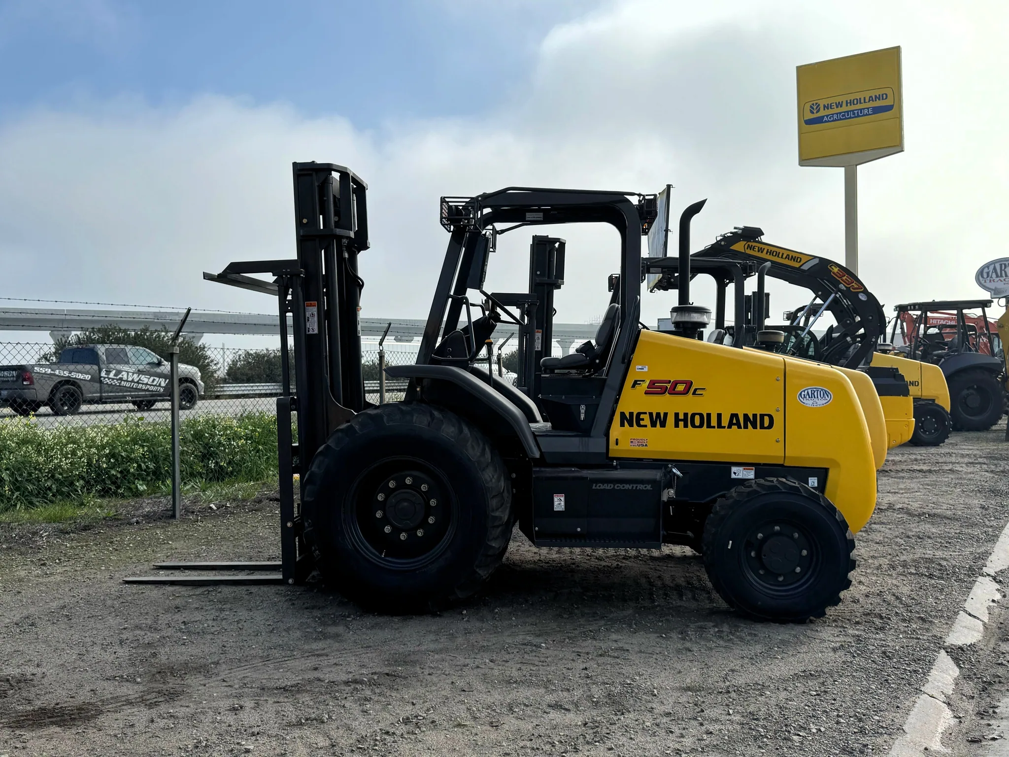 Actual stock photo of New Holland F50C, stock 024742