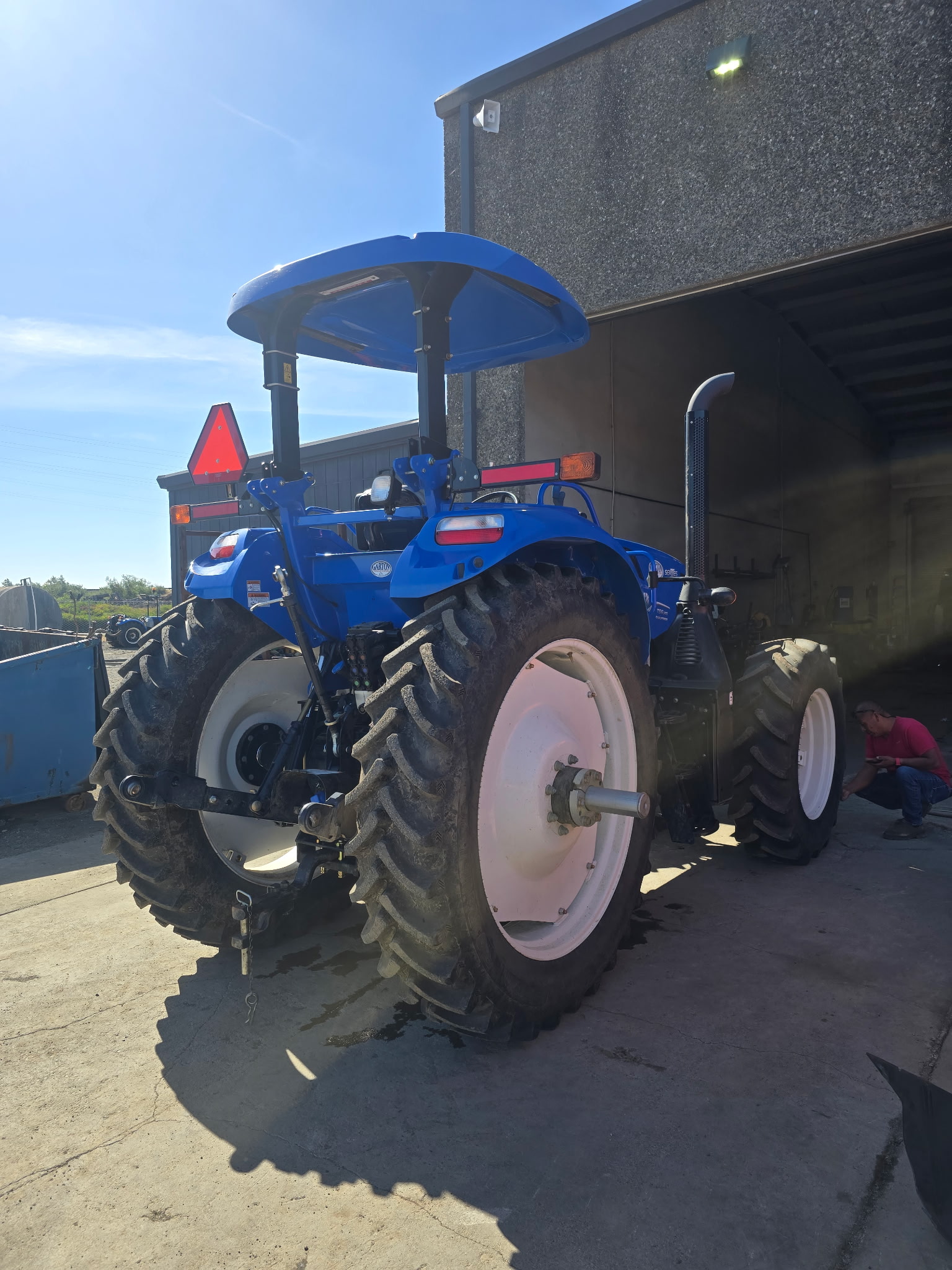 Actual stock photo of New Holland TS6.140, stock 016651