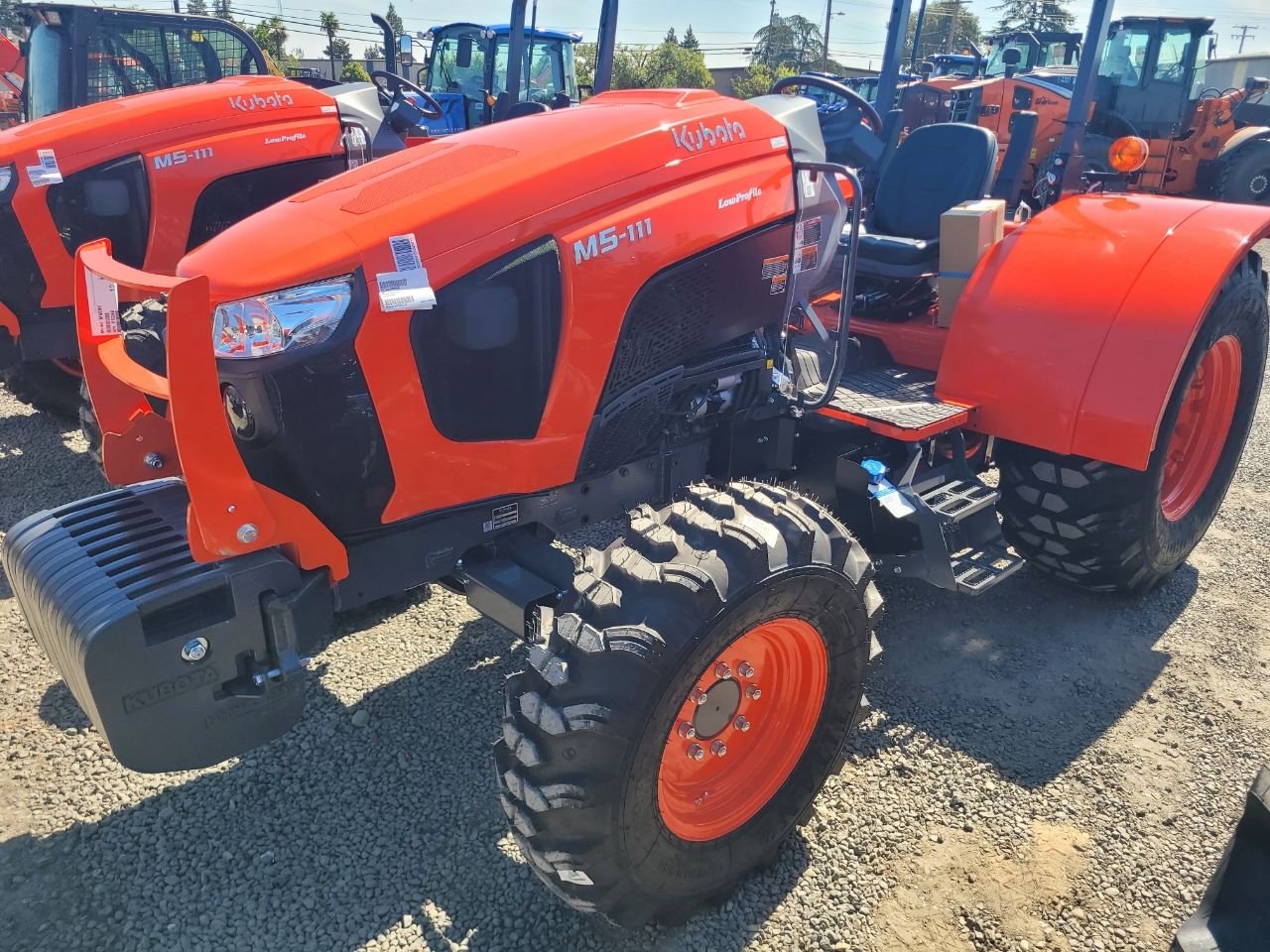 Actual stock photo of Kubota M5L-111-SN, stock 026179