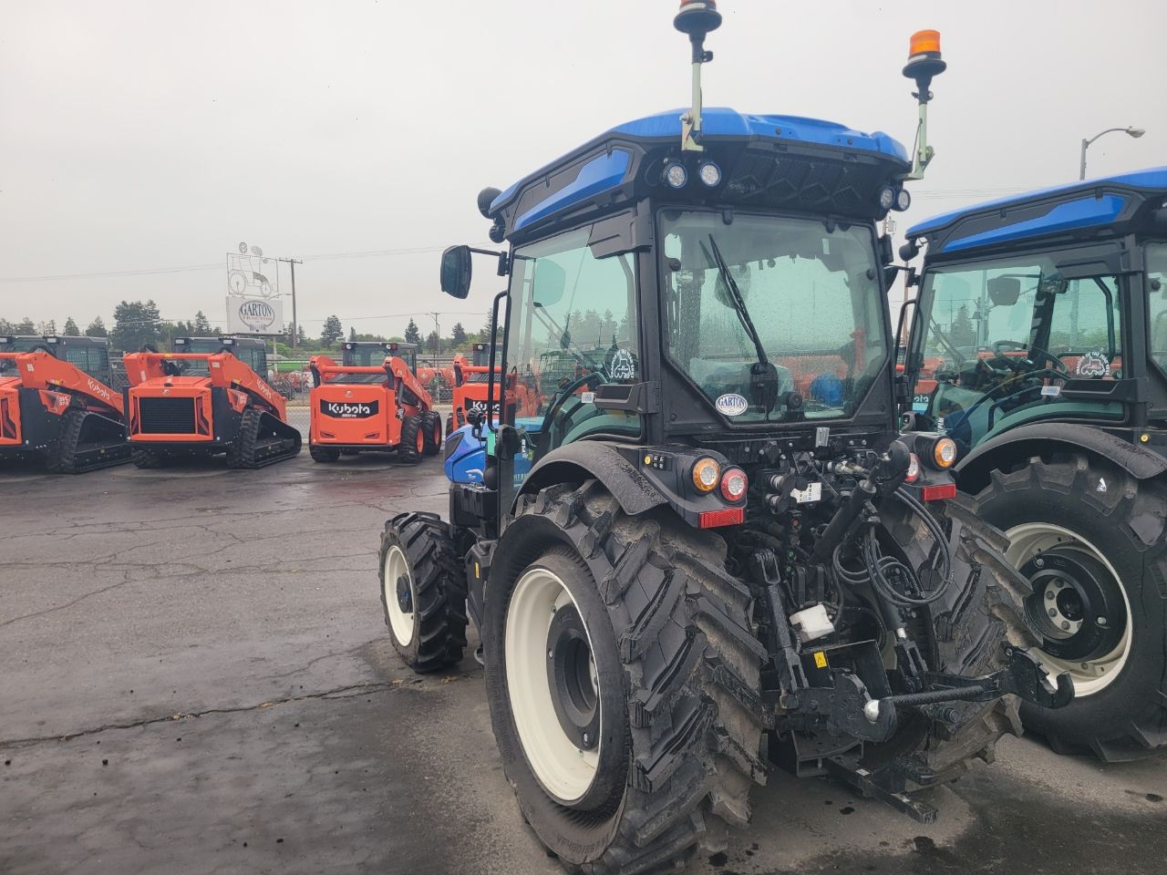 Actual stock photo of New Holland T4.120F T4B, stock 014046
