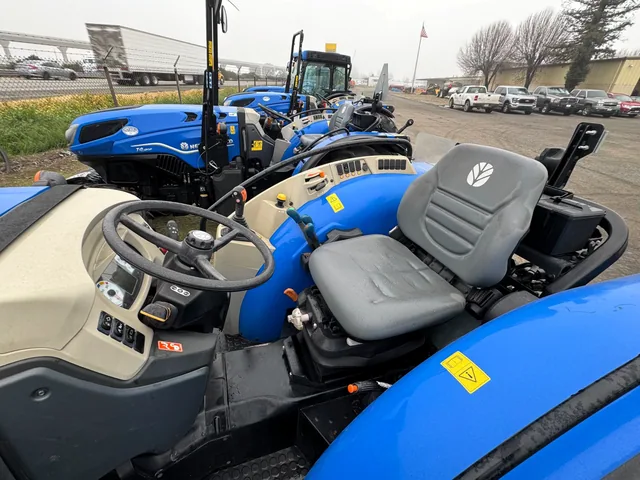 Actual stock photo 5 of 2023 New Holland T4.120F T4B, stock 002300