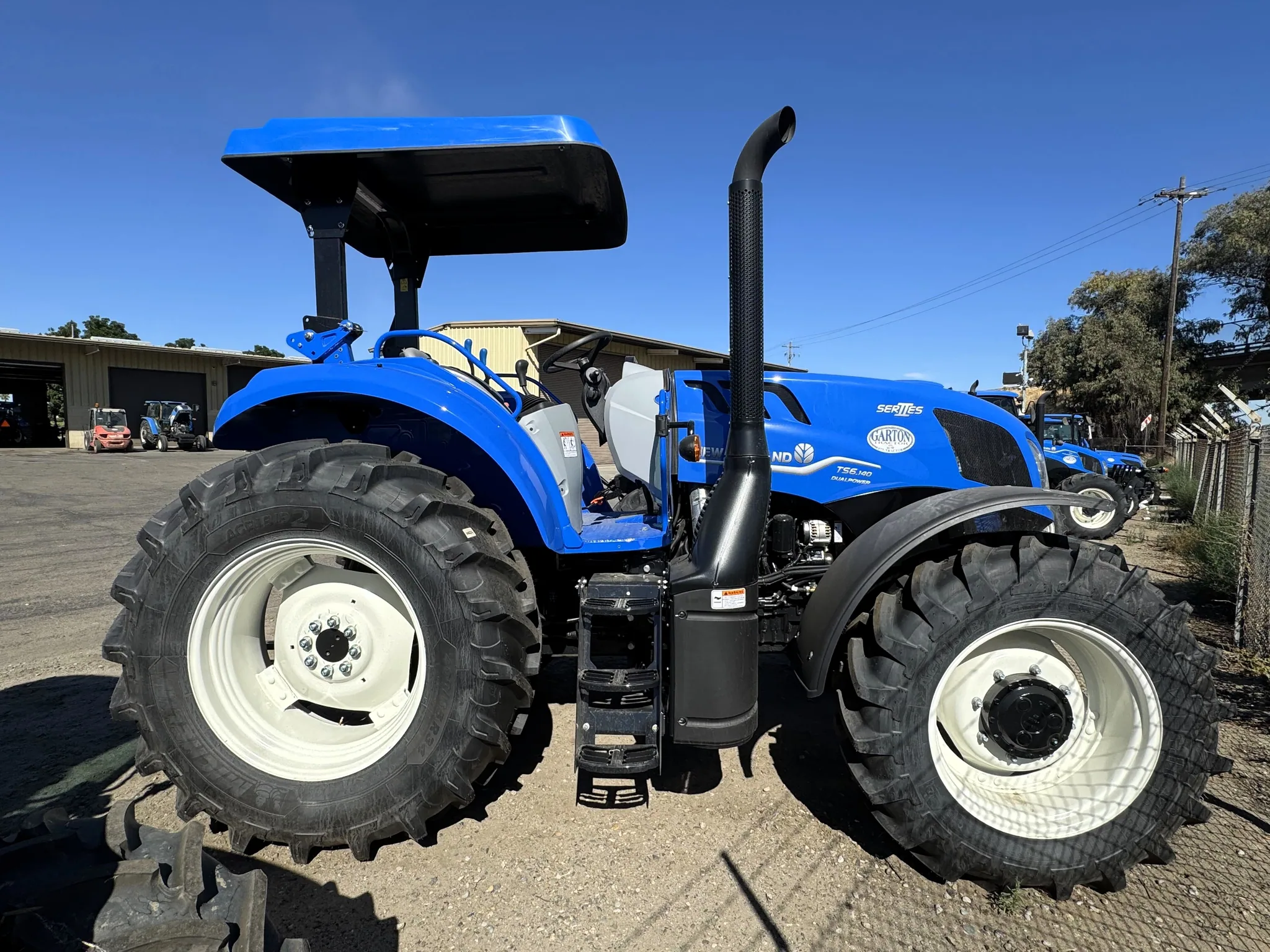 Actual stock photo of New Holland TS6.140, stock 027345