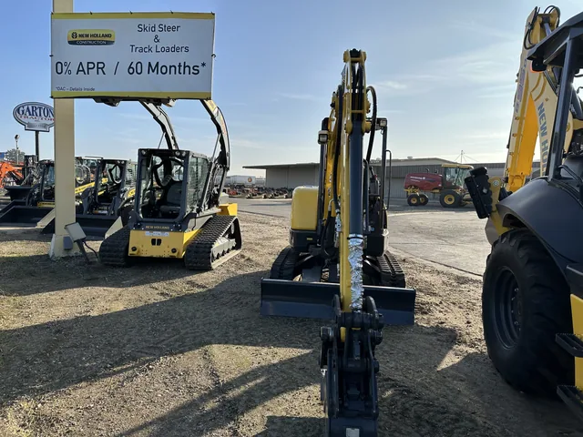 Actual stock photo 2 of 2023 New Holland E37C, stock 003977