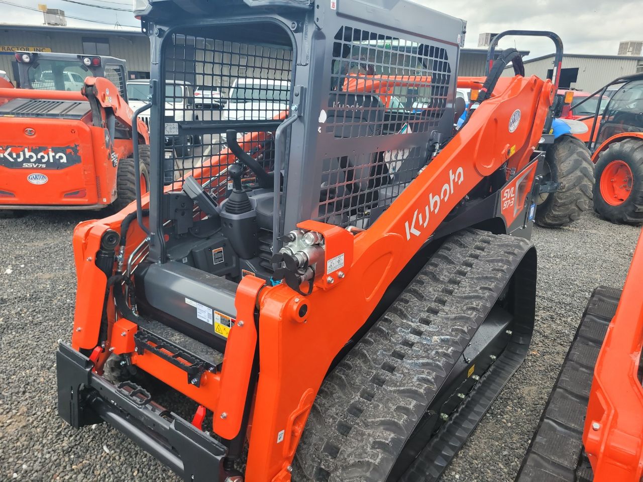 Actual stock photo of Kubota Construction SVL97-3HF, stock 024867