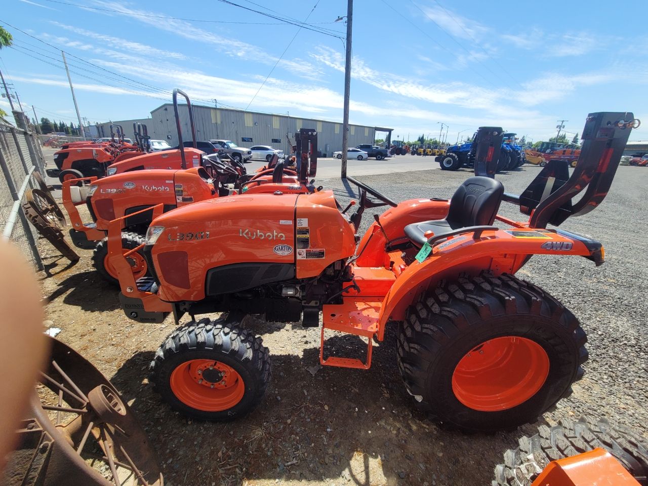 Actual stock photo of Kubota L3901DT, stock 026189