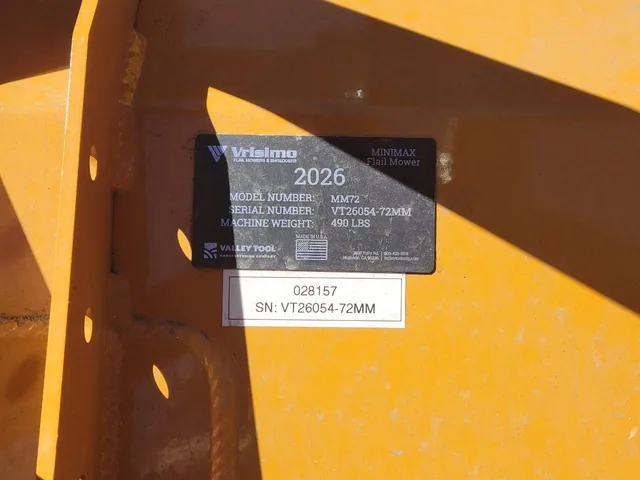 Actual stock photo 2 of Vrisimo MM72, stock 028157
