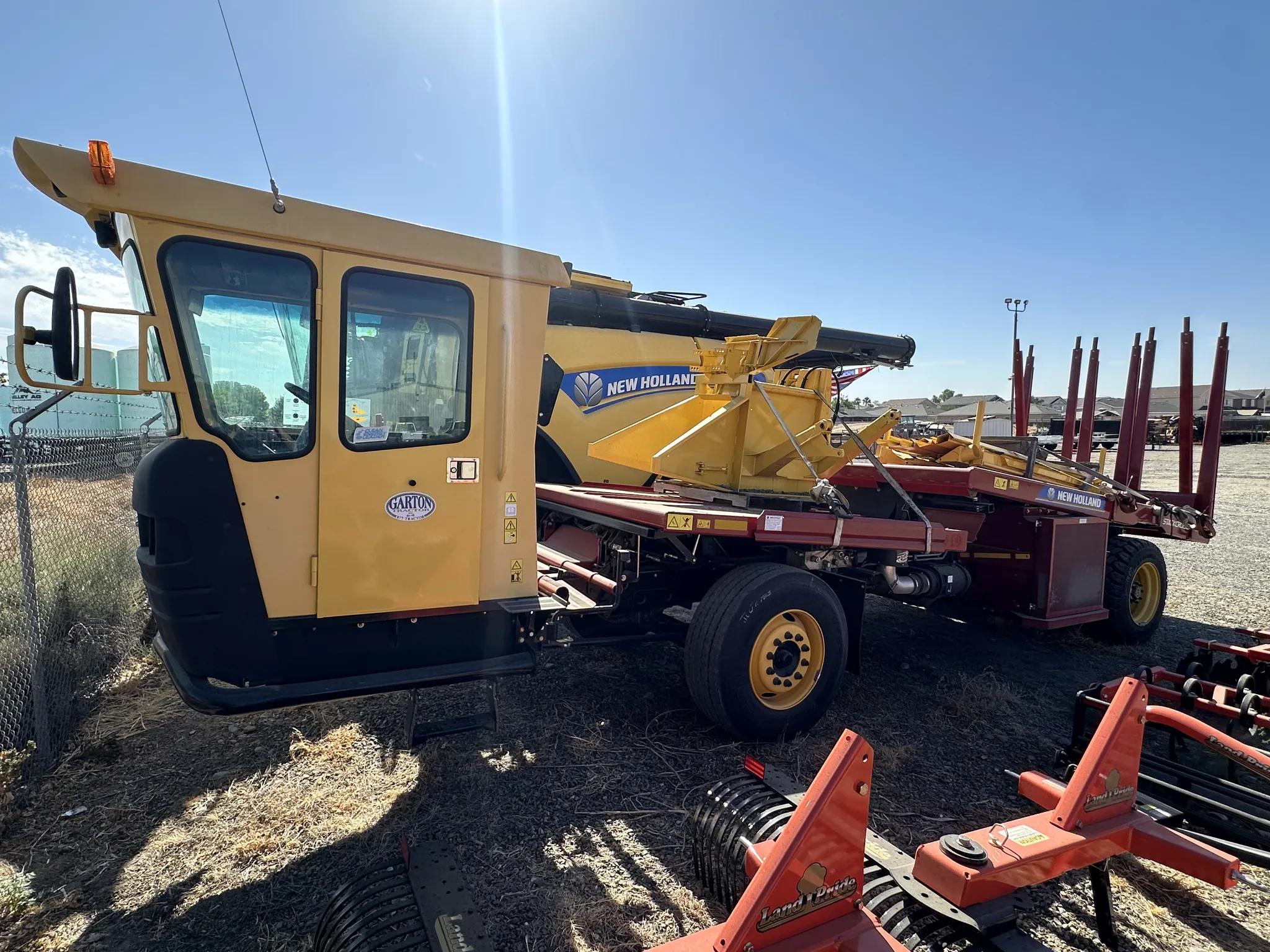 Actual stock photo of New Holland SC103, stock 003986