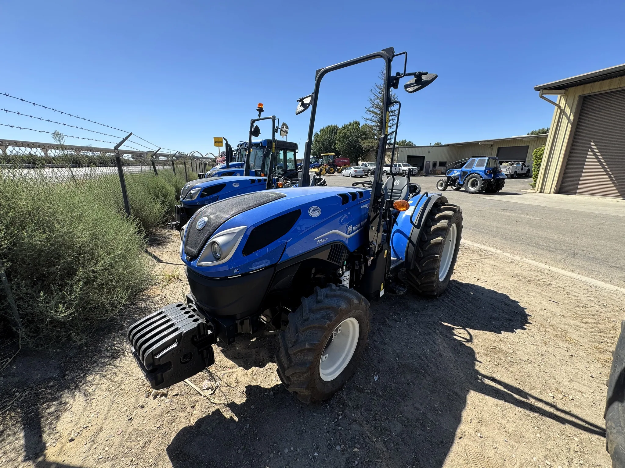 Actual stock photo of New Holland T4.80V T4B, stock 011140