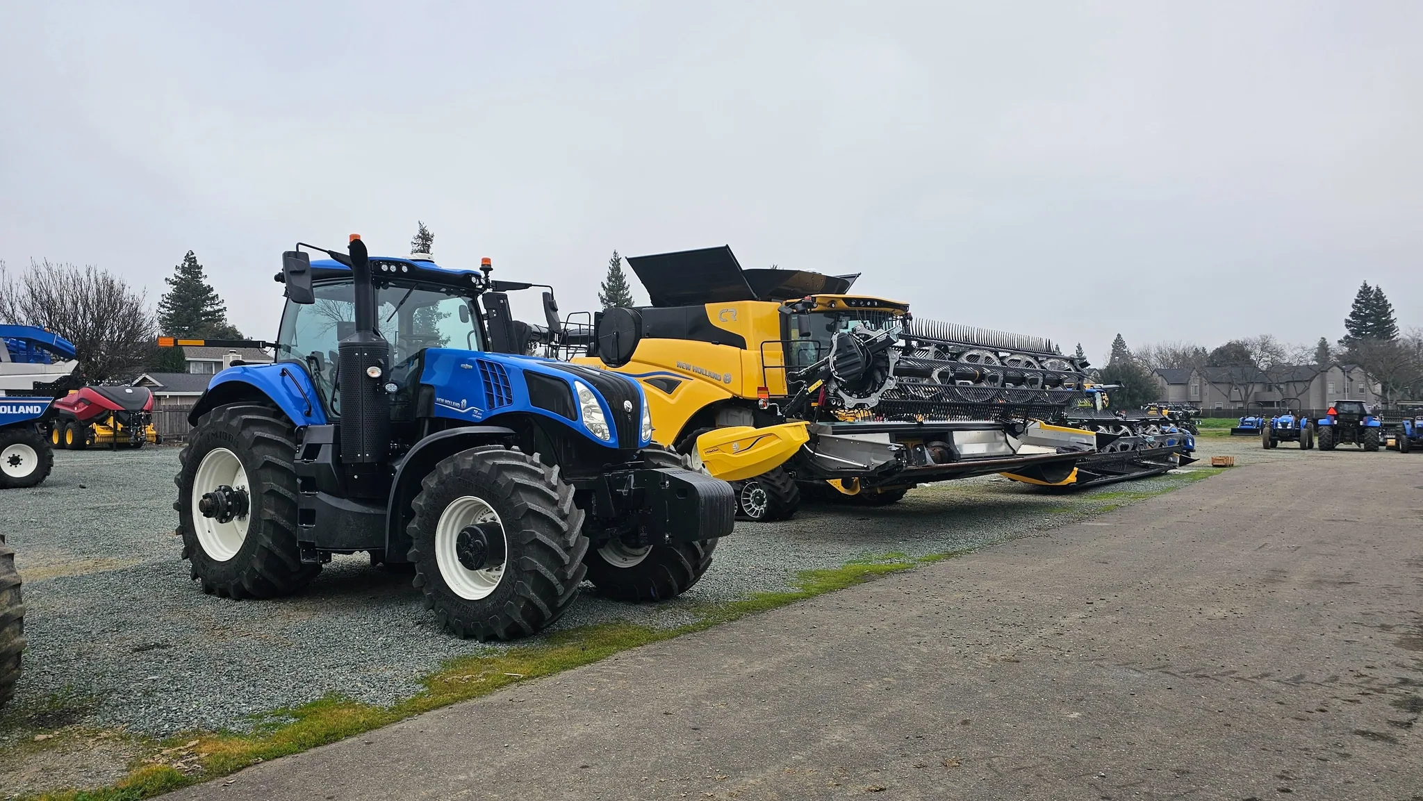 Actual stock photo of New Holland T8.410, stock 000189