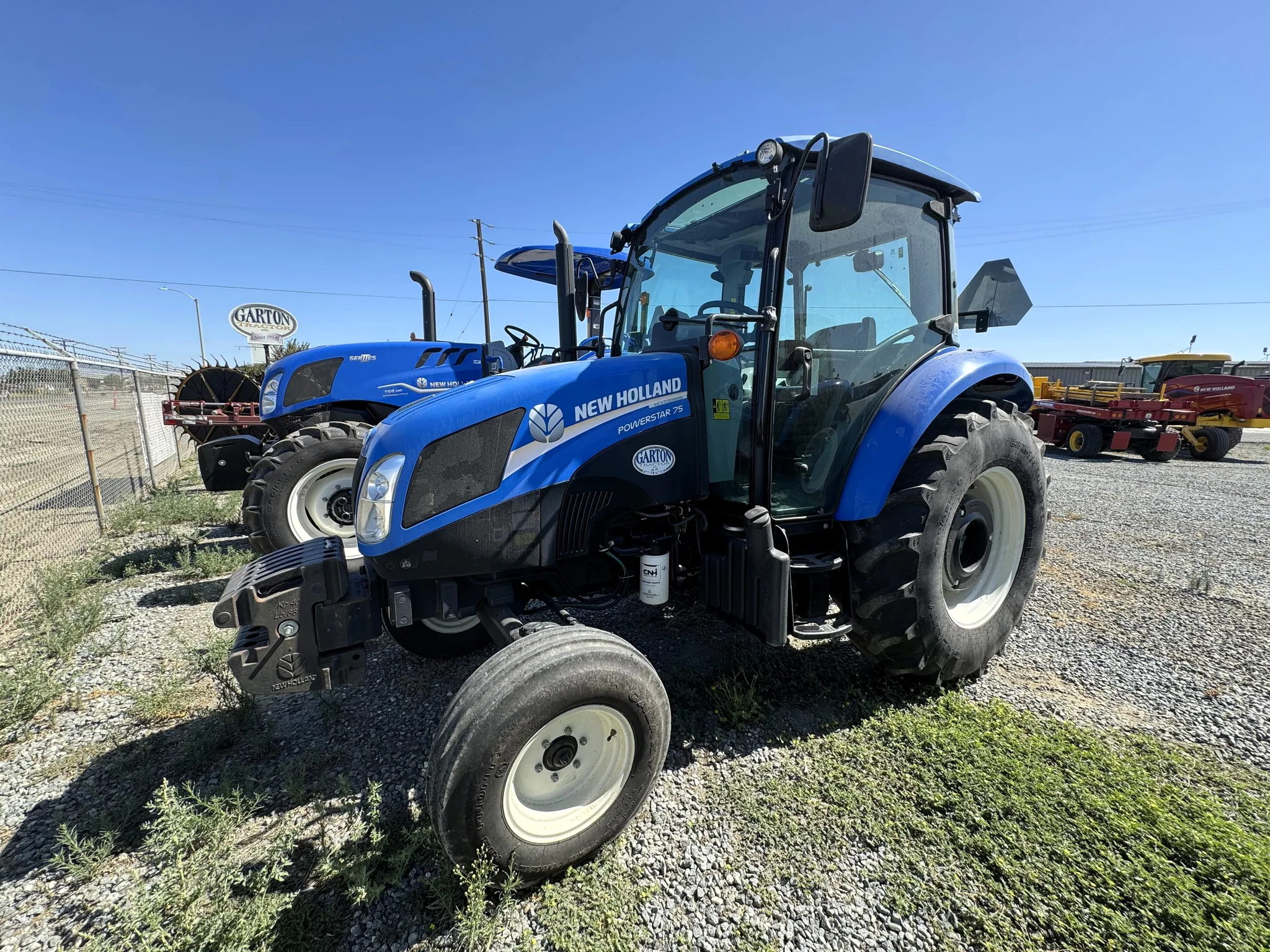 Actual stock photo of New Holland POWERSTAR 75, stock F91891