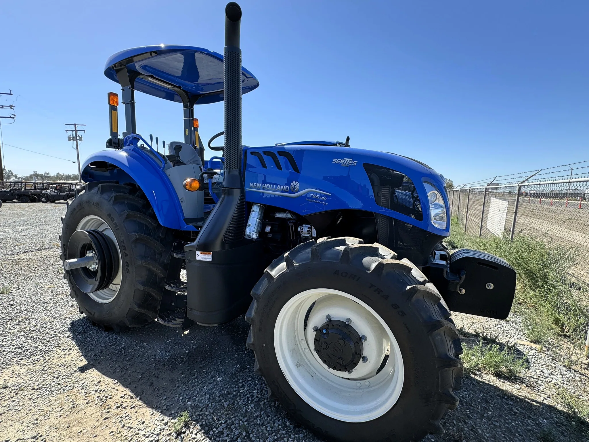 Actual stock photo of New Holland TS6.140, stock 021856