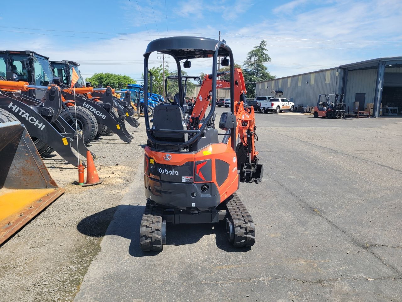 Actual stock photo of Kubota Construction U17-5, stock 017307
