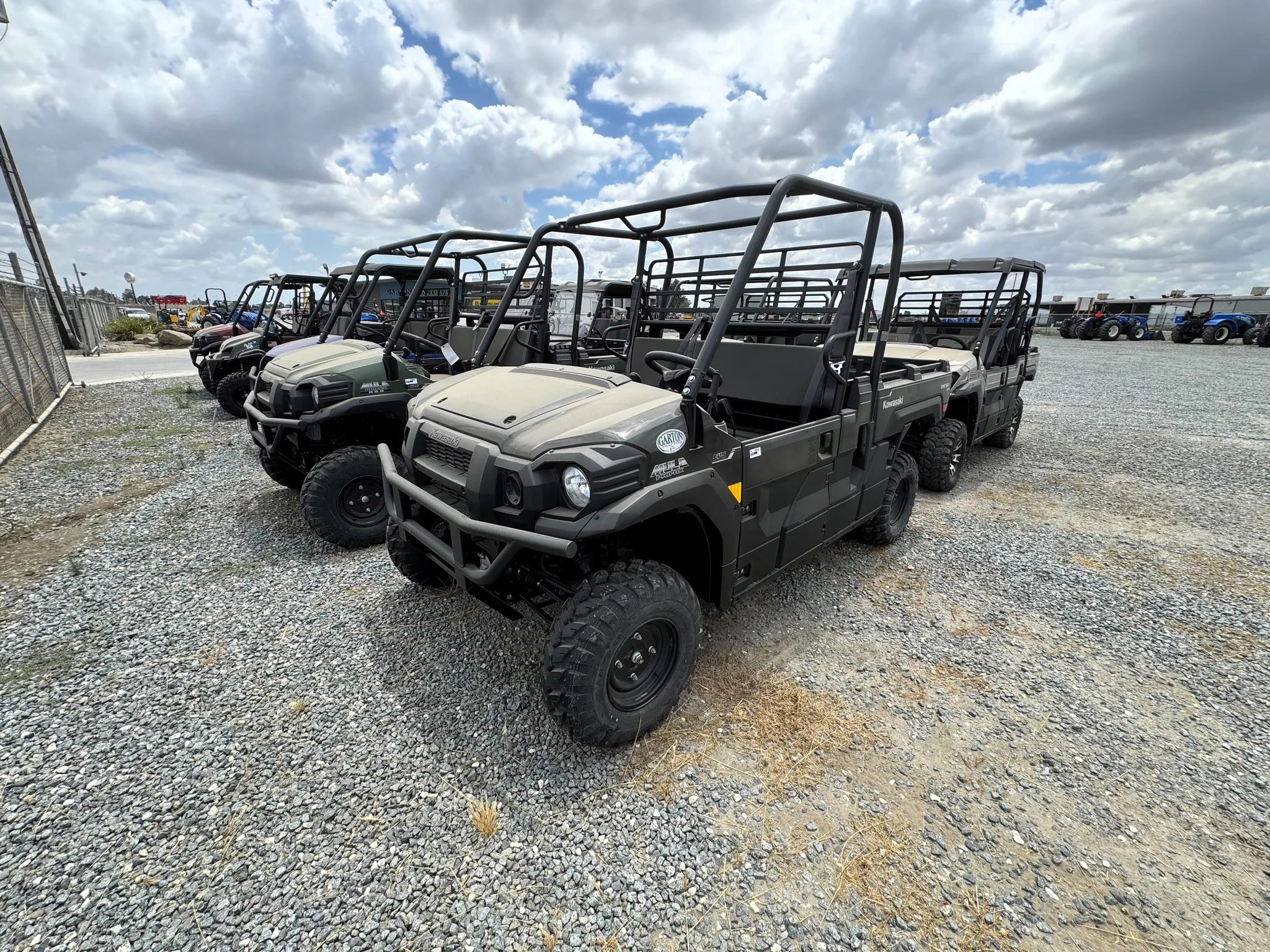 Actual stock photo of Kawasaki PRO-DX EPS, stock 024209