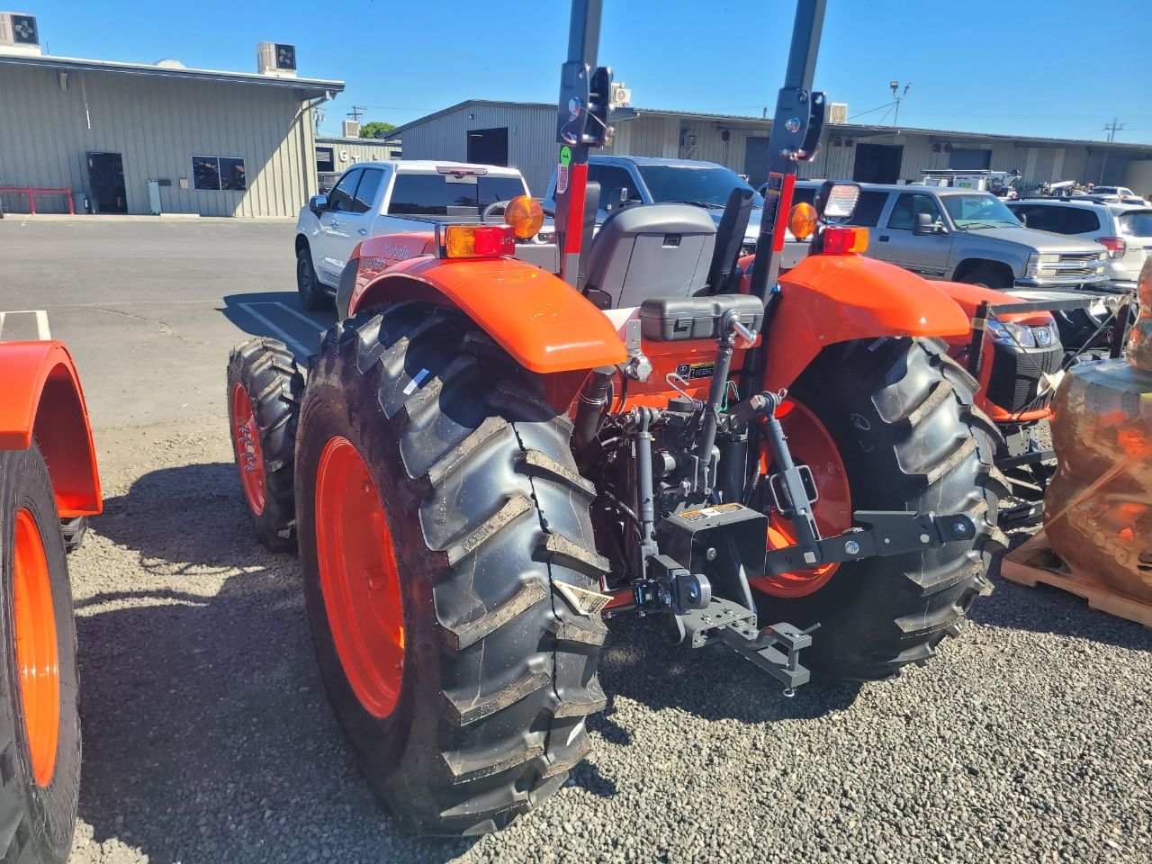 Actual stock photo of Kubota M6060HD, stock 025207