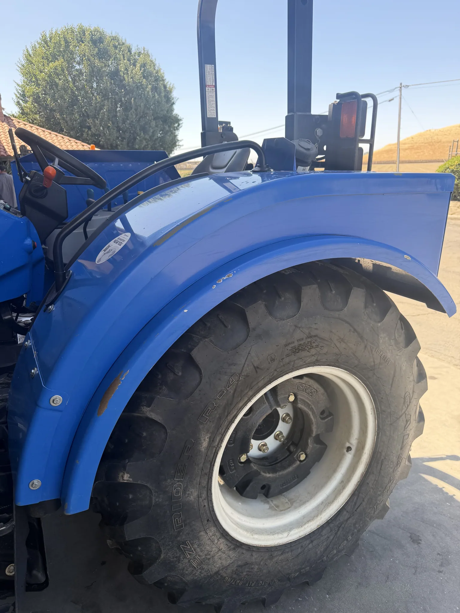 Actual stock photo of New Holland WMR 120, stock 024767