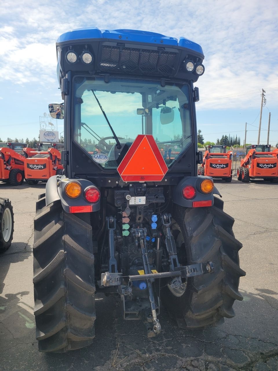 Actual stock photo of New Holland T4.120F T4B, stock 006055
