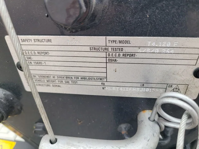 Actual stock photo 4 of 2025 New Holland T4.120F T4B, stock 021849