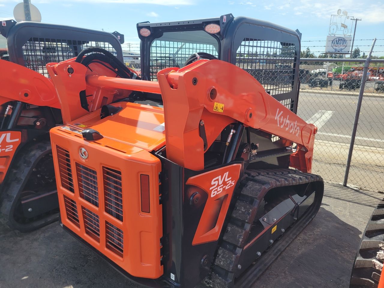 Actual stock photo of Kubota Construction SVL65-2SHFW, stock 025187