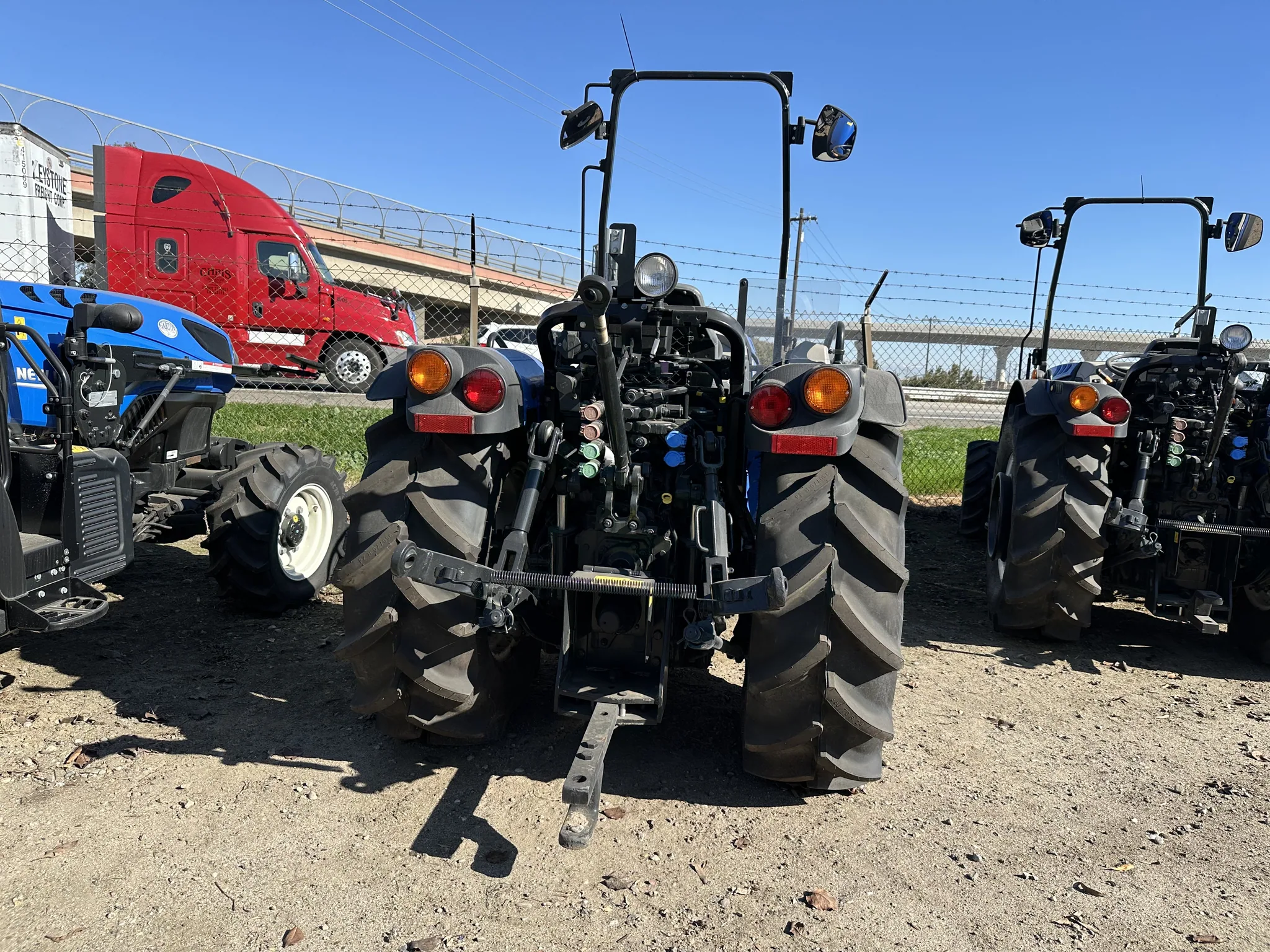 Actual stock photo of New Holland T4.120F T4B, stock 002304