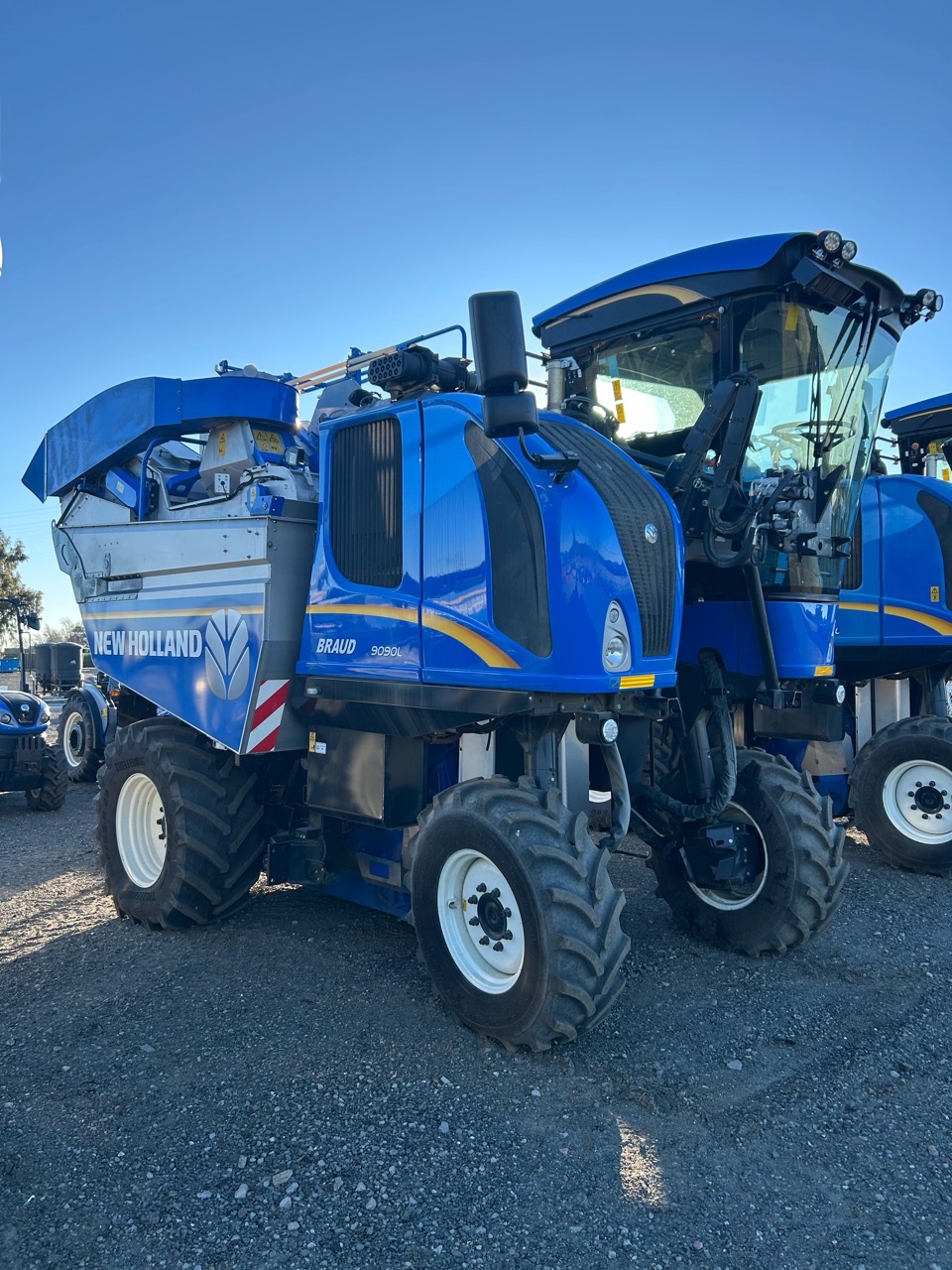Actual stock photo of New Holland 9090L, stock C91511
