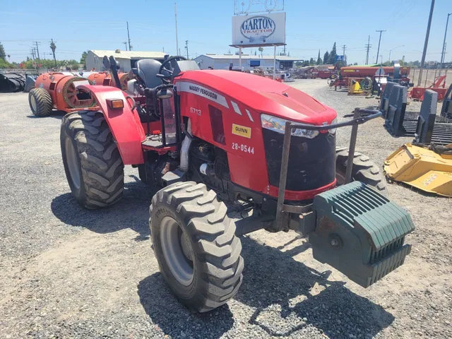 Actual stock photo 8 of 2017 Massey Ferguson 6713, stock 028700