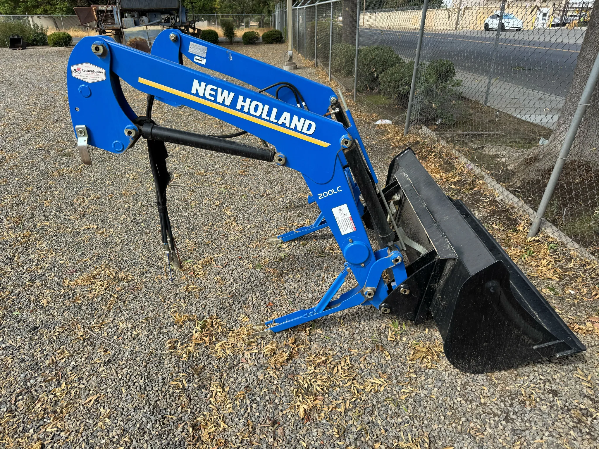 Actual stock photo of New Holland LC200, stock 003847