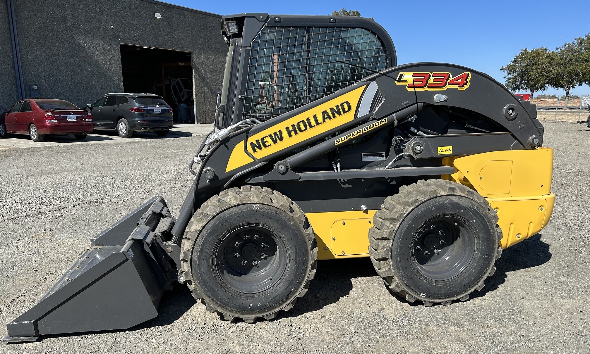Actual stock photo of New Holland L334, stock 005059