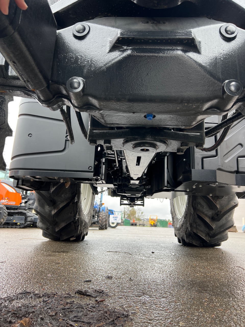 Actual stock photo of New Holland T6.180 EC, stock 003028