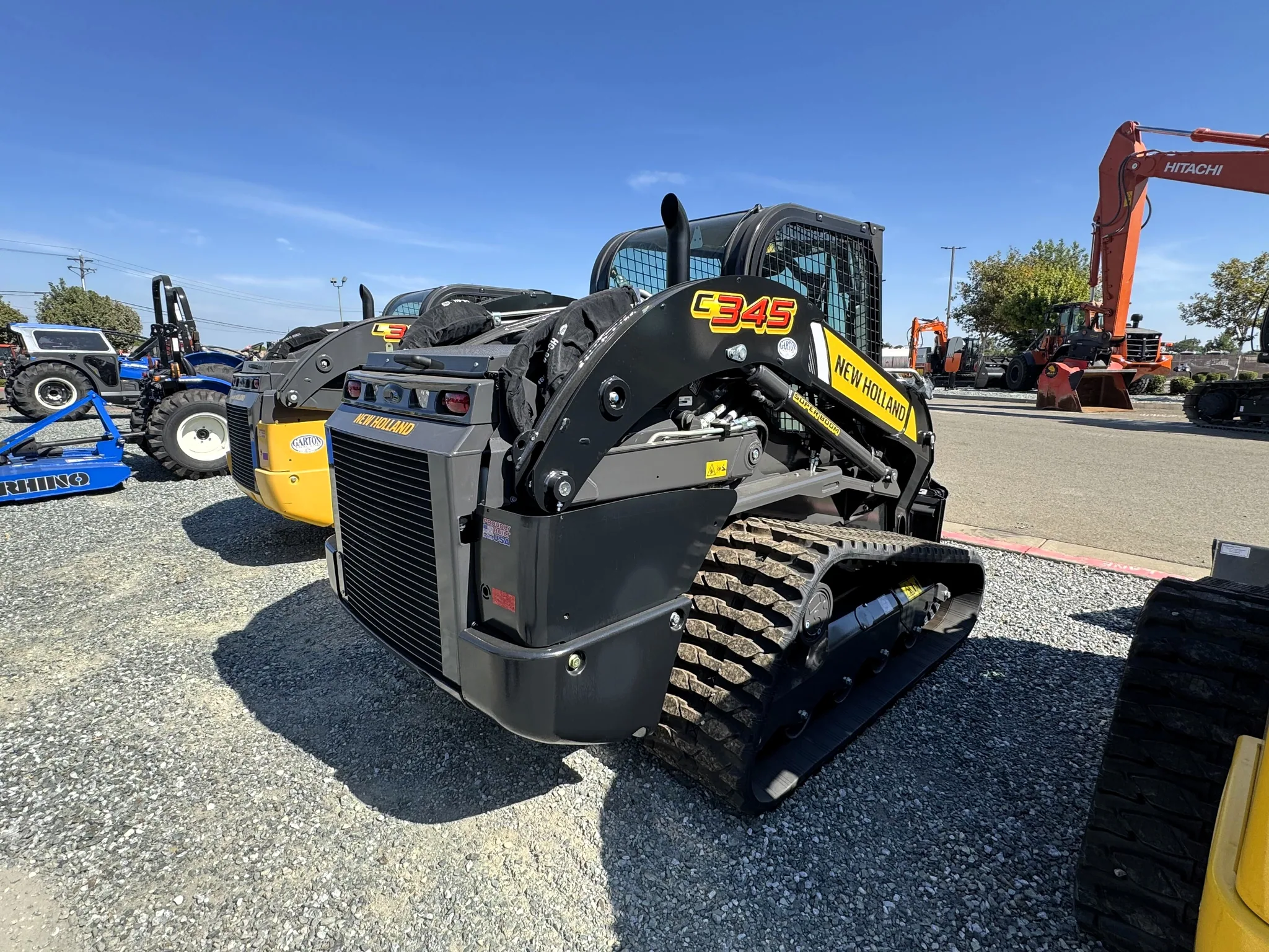 Actual stock photo of New Holland C345, stock 025709