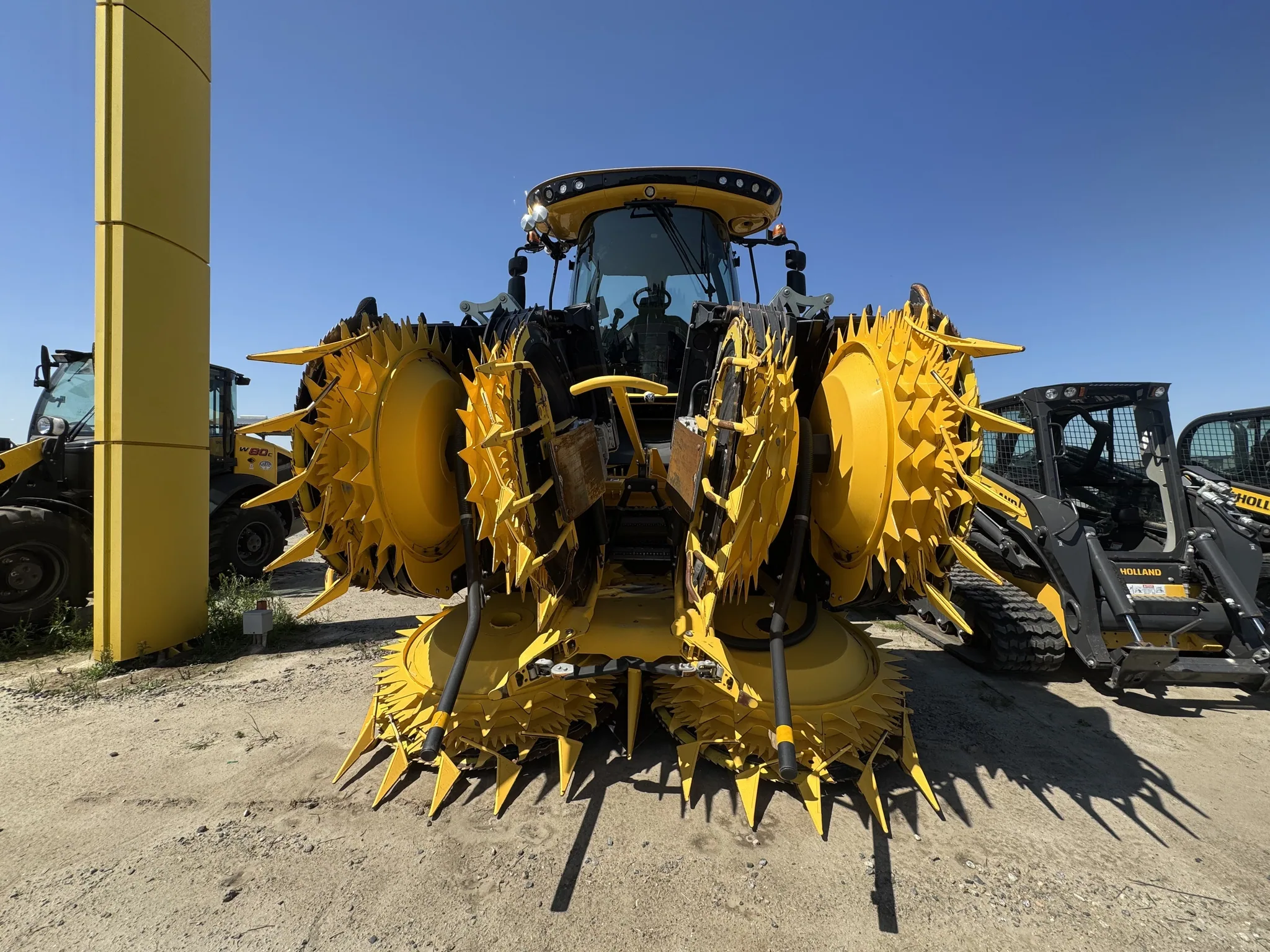 Actual stock photo of New Holland FR920, stock 002538