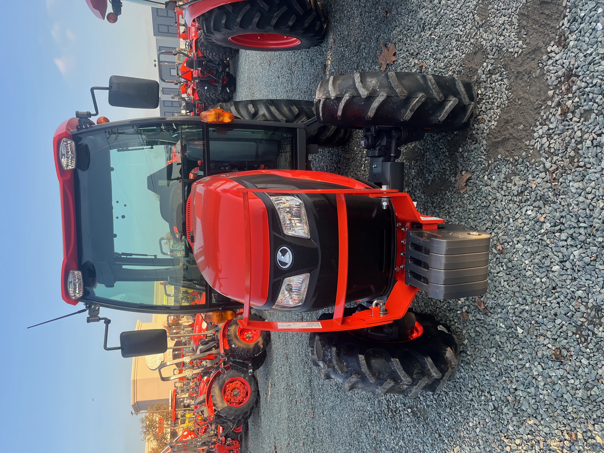 Actual stock photo of Kubota MX5400DTC, stock 021399