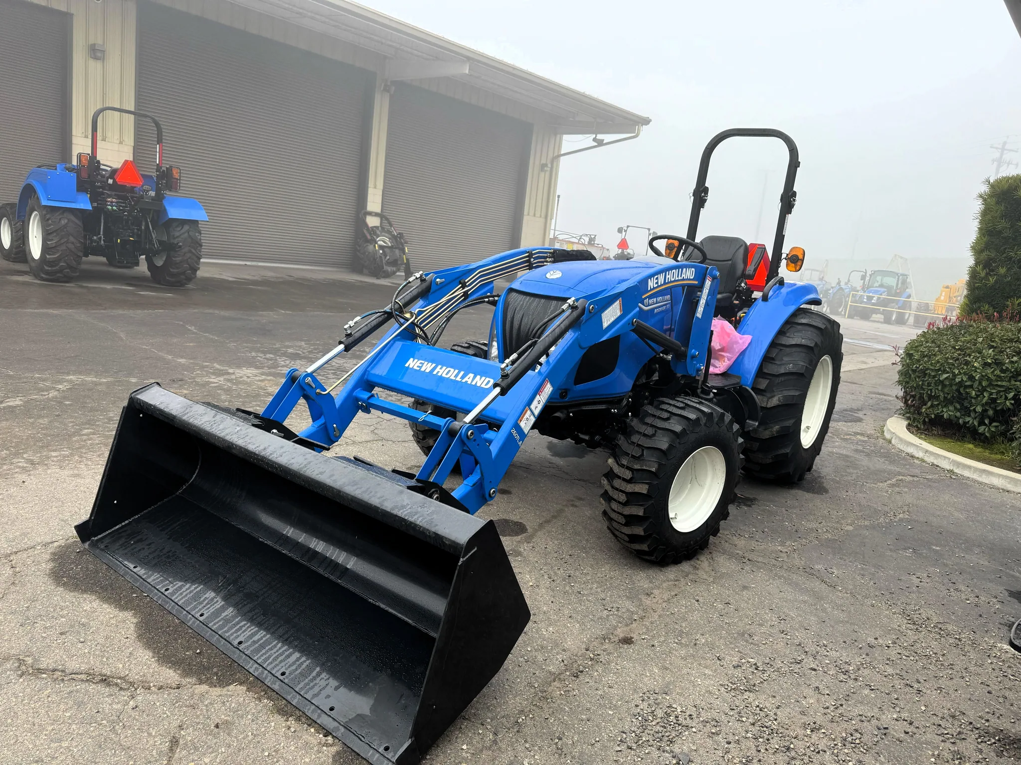 Actual stock photo of New Holland BOOMER 50, stock 021716