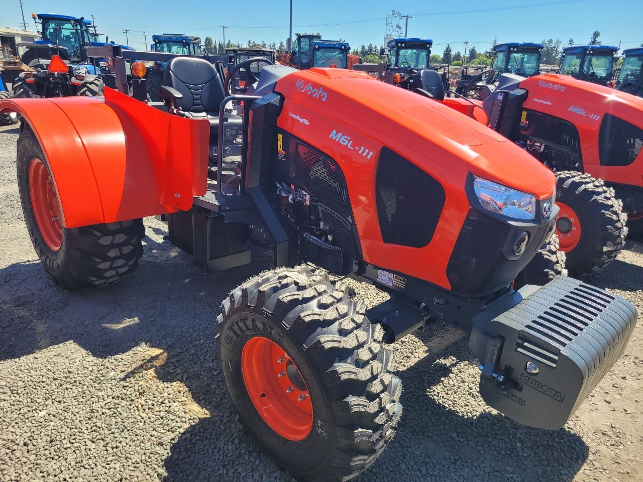 Actual stock photo of Kubota M6L-111SDS, stock 026185